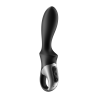 Vibromasseur noir USB, chauffant et connecté Heat Climax Satisfyer - CC597789