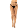Collant large maille noire - MAL1106BLK