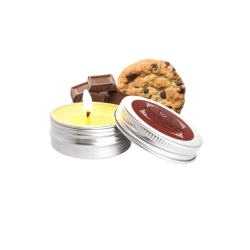 Mini Bougie de massage Chocolat Cookie 30ml 100% naturelle - SEZ068