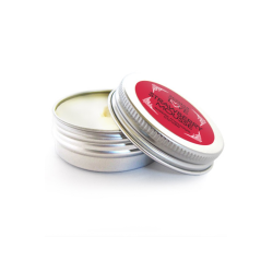 Mini Bougie de massage mousse de fraise 30ml 100% naturelle - SEZ072