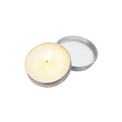 Mini Bougie de massage mousse de fraise 30ml 100% naturelle - SEZ072