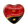 Mini bougie de massage à la vanille boîte coeur 35ml - CC826062