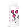 Set de boules de Geisha noires roses à billes amovibles - CC5260020010