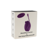 2en1 Stimulateur clitoridien à picots par aspiration avec son œuf vibrant à distance violet - 0-B0009PUR