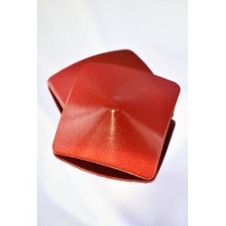 Nipple Métal rouge Cache tétons carré - 202000105