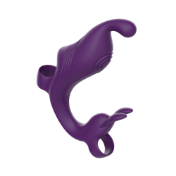 Doigt Vibrant à Double Moteur INFERNO - BQ249