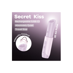 Stimulateur clitoridien de voyage Secret Kiss Satisfyer - CC597869