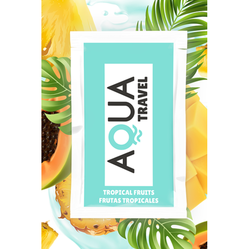 Dosette lubrifiant à base d'eau saveur fruits tropicaux 6 ML - D-230601