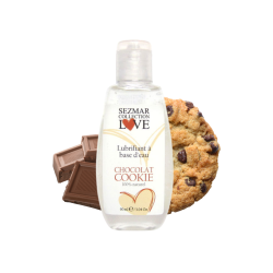 Lubrifiant à base d'eau 100% naturel Chocolat Cookie 90 ml - SEZ088