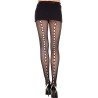Collant noir résille 