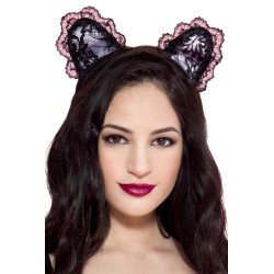 Petite oreilles de chatte en dentelle 